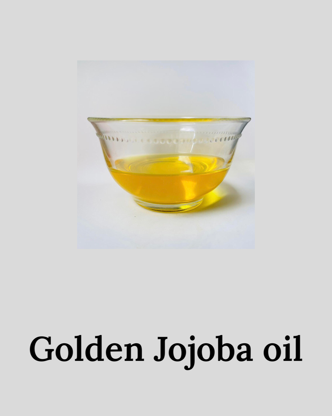 Golden Jojoba Oil Janni Bars