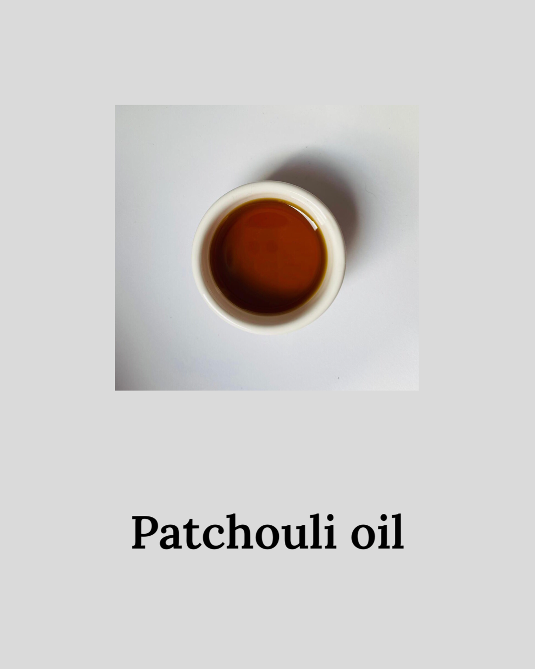 Patchouli oil