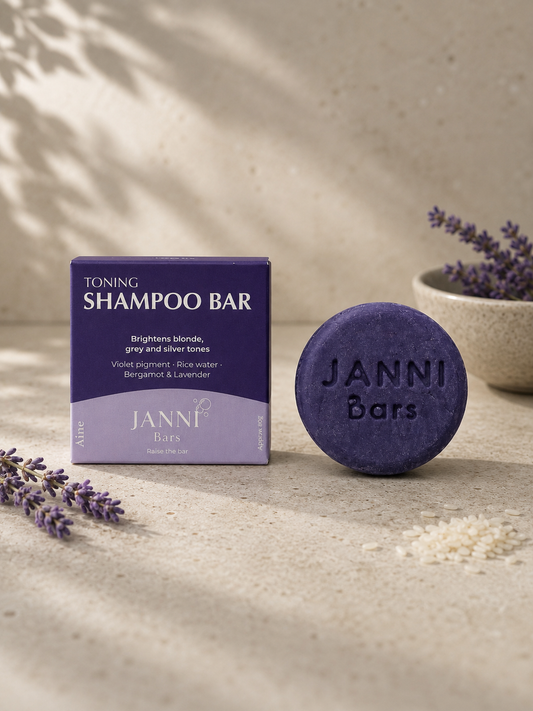 Toning Shampoo Bar for Blondes and Greys