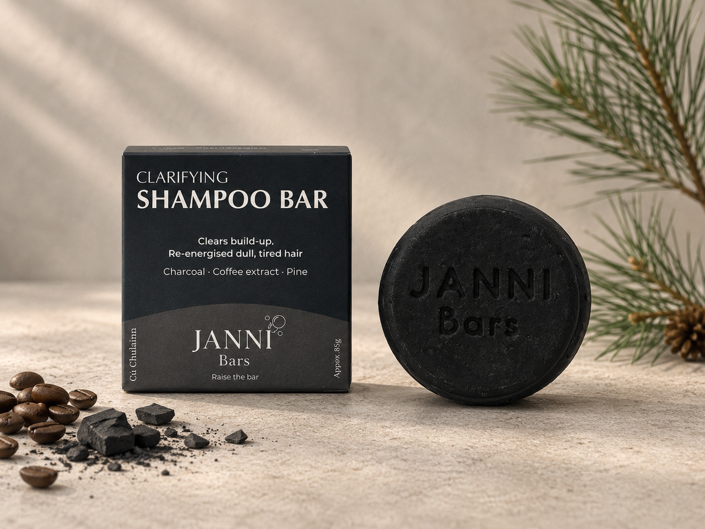 Clarifying Shampoo Bar for Oily Hair / Reset