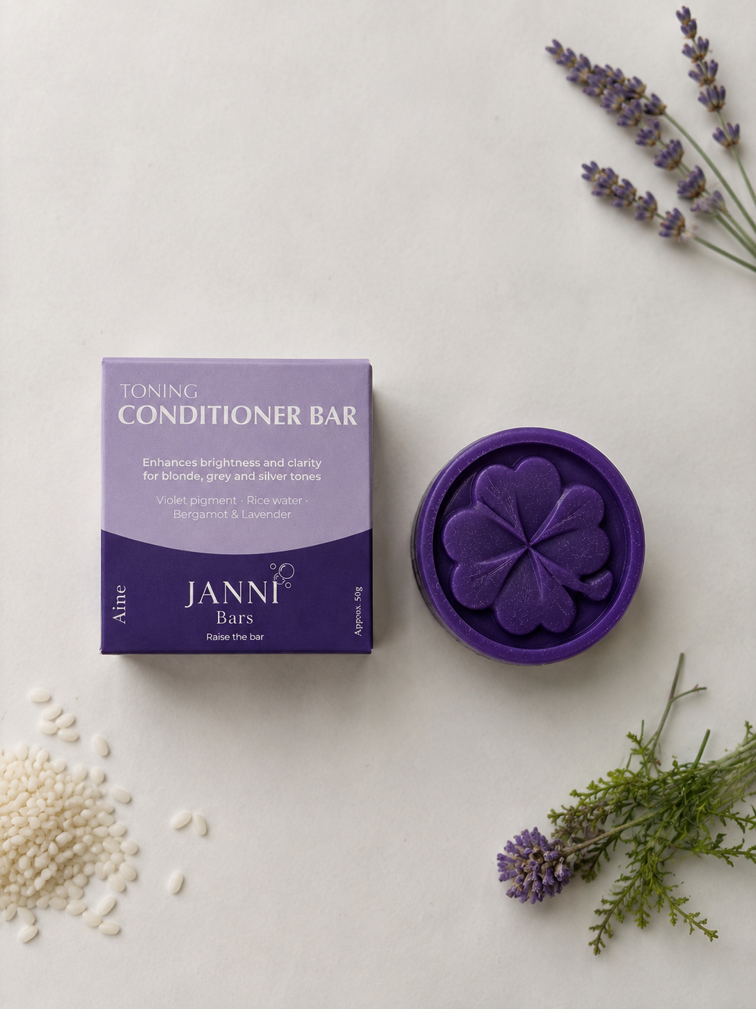 Toning Conditioner Bar for Blondes and Greys