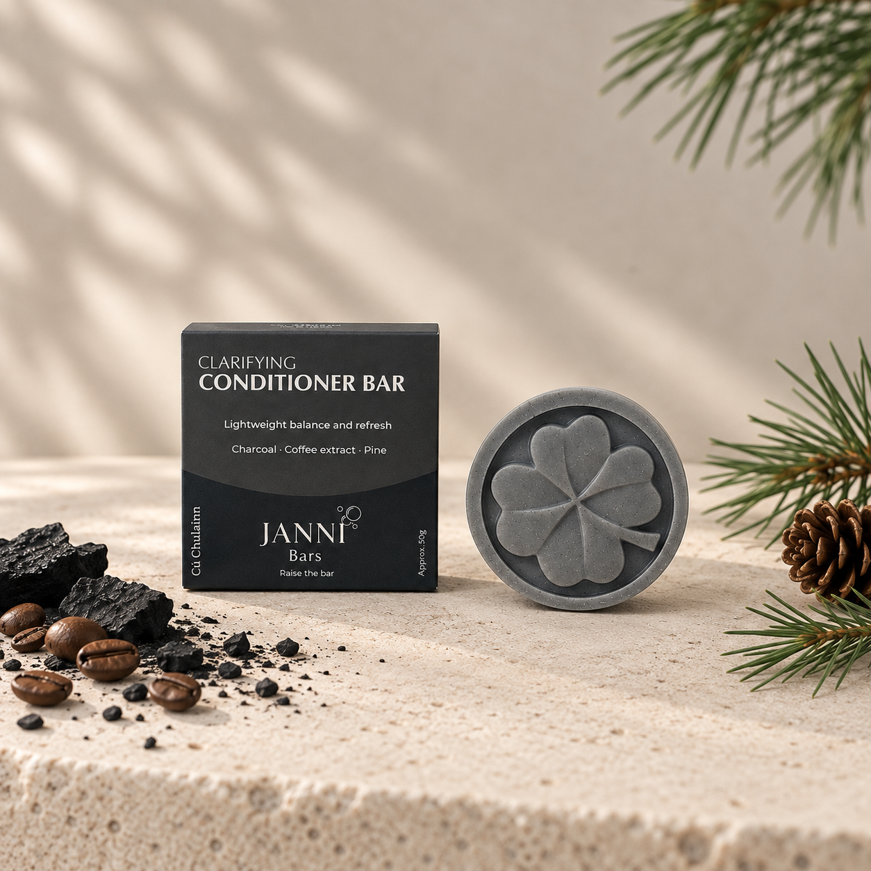 Clarifying Conditioner Bar for Oily Hair / Reset