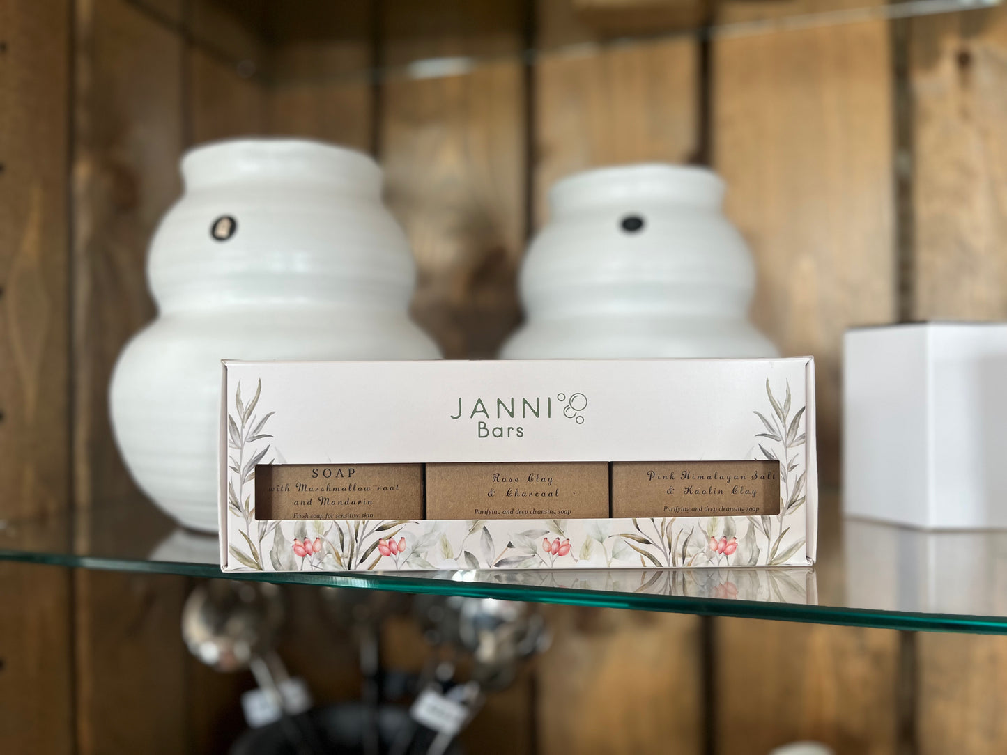 Trio of soaps