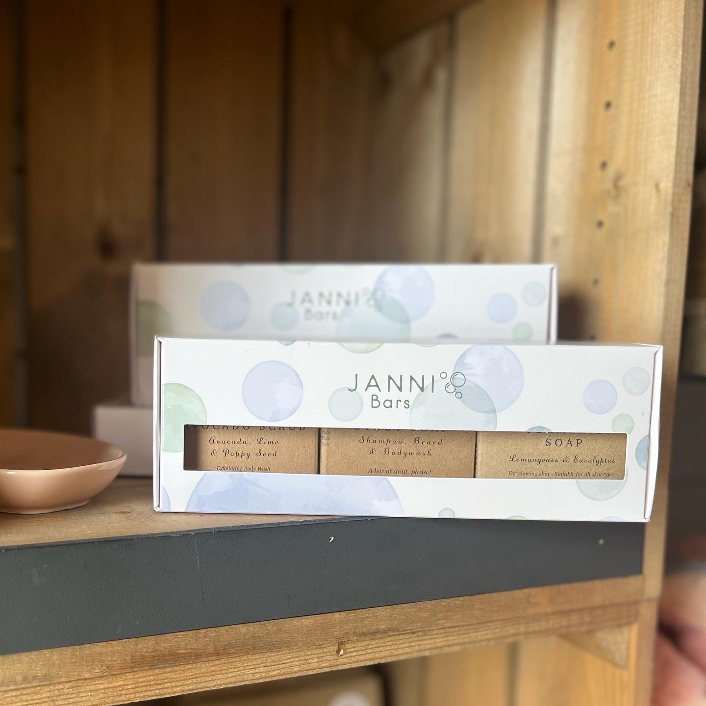 Trio of soaps