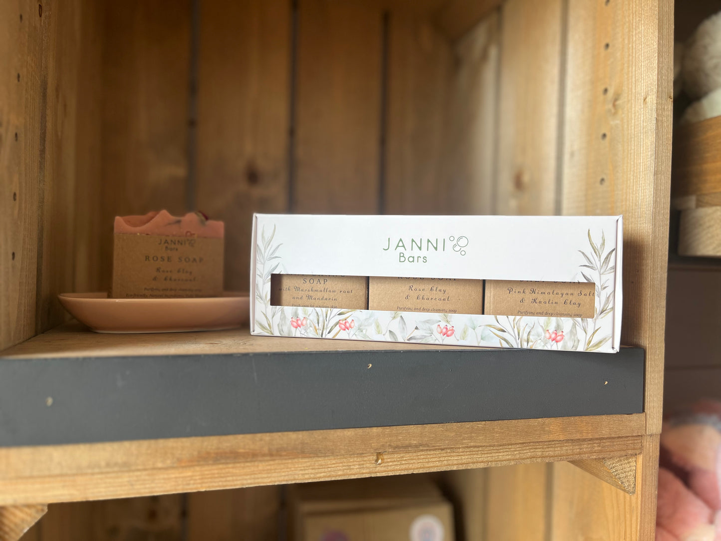 Trio of soaps