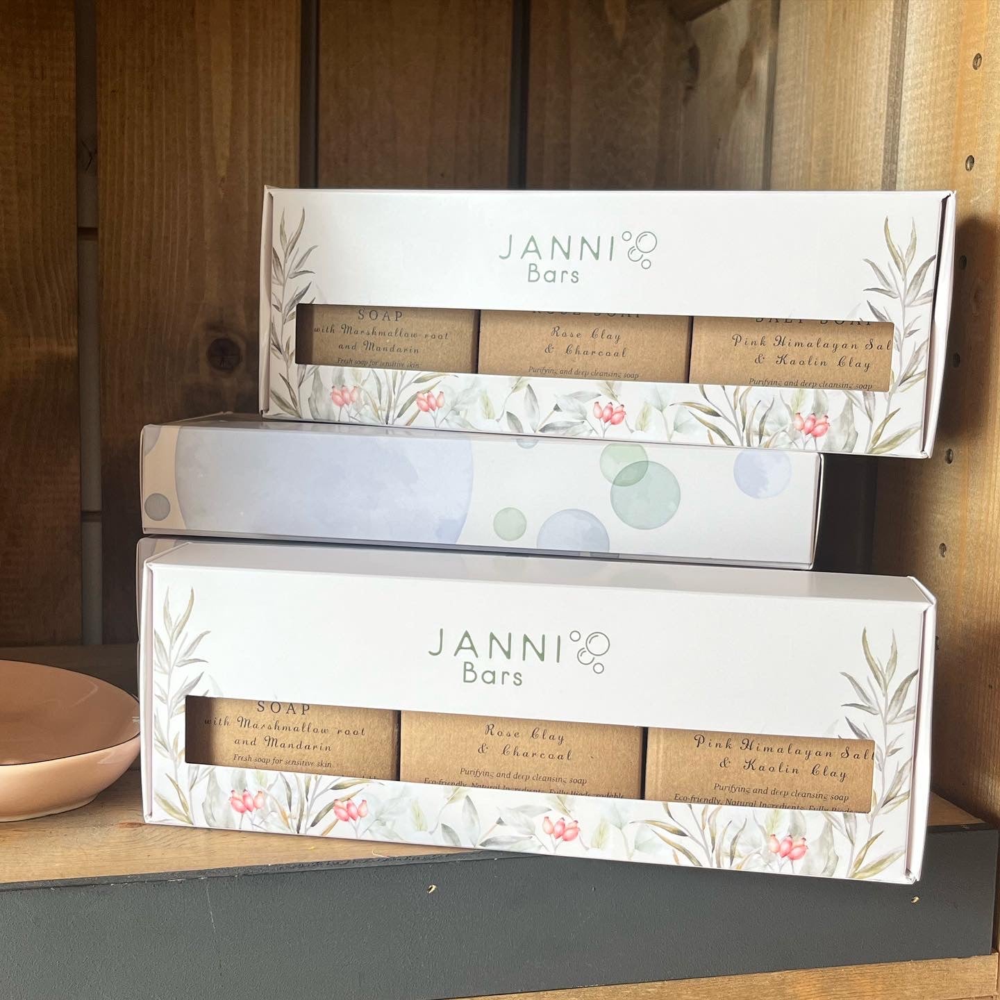 Trio of soaps