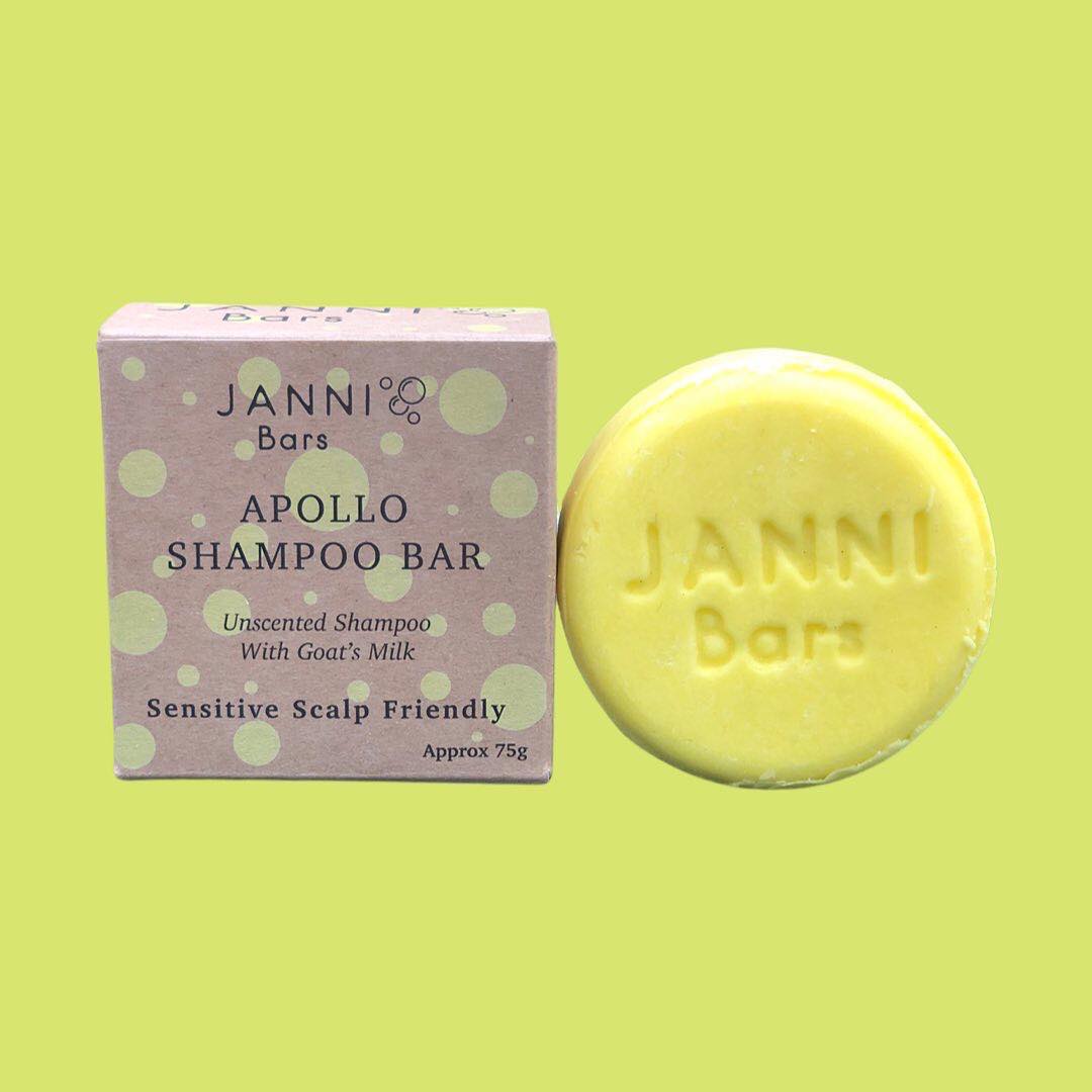 Apollo Unscented Shampoo Bar for Sensitive Scalp