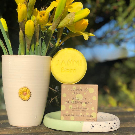 Apollo Unscented Shampoo Bar for Sensitive Scalp
