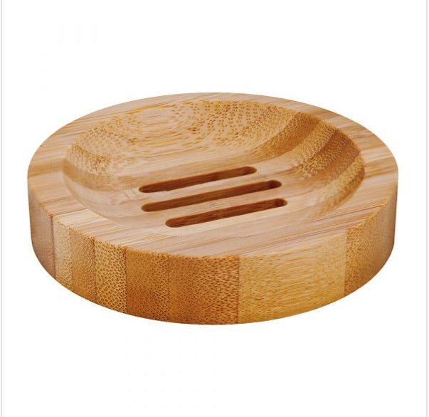 Bamboo soap dish