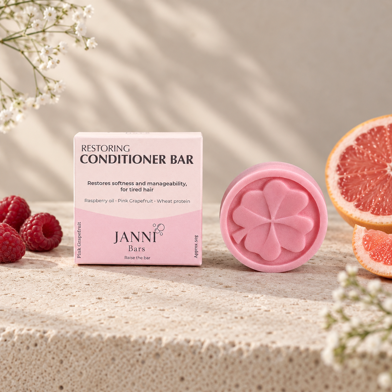Restoring Conditioner Bar - for dry and damaged hair