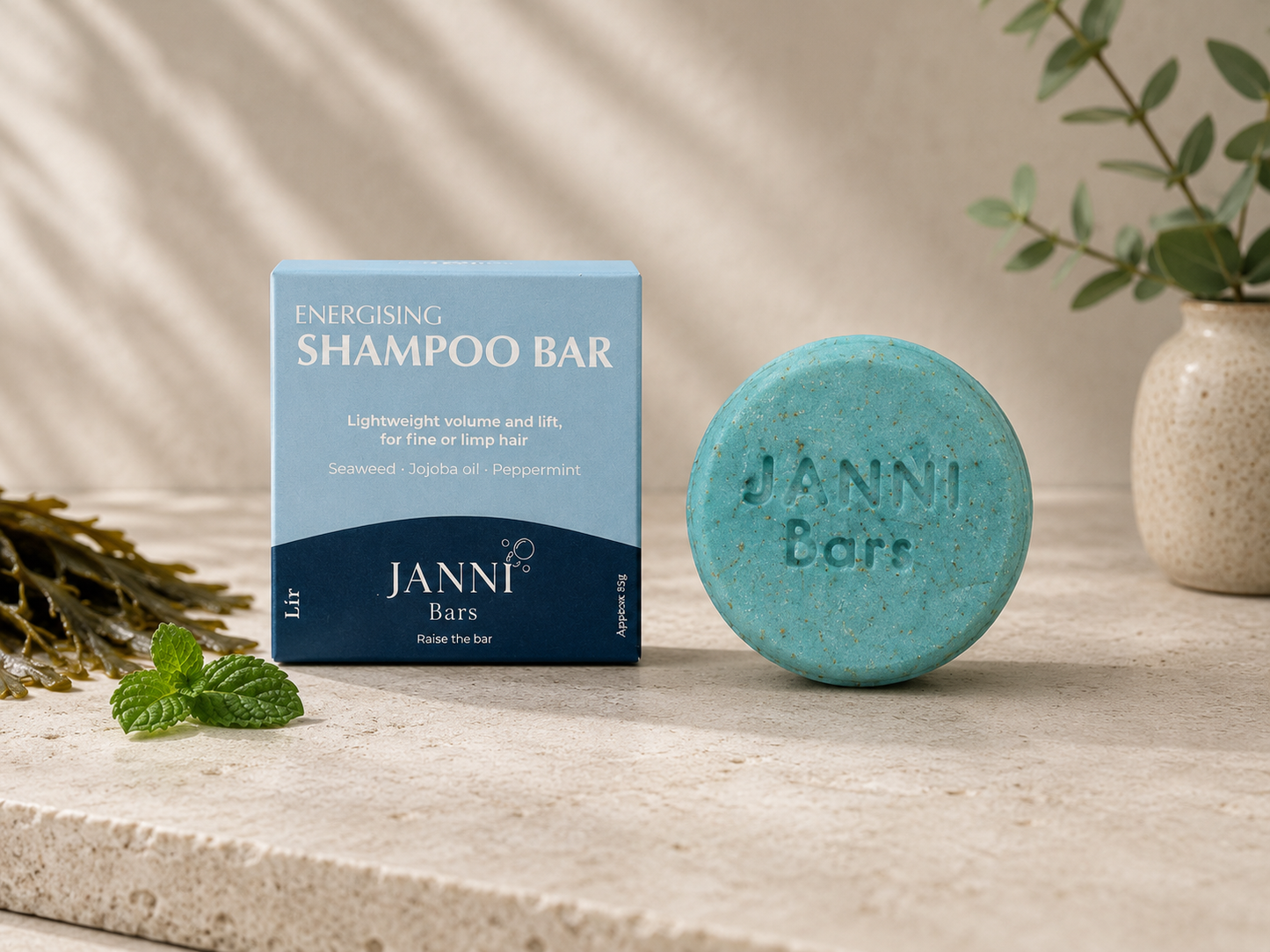 Energising Shampoo Bar for fine / limp hair