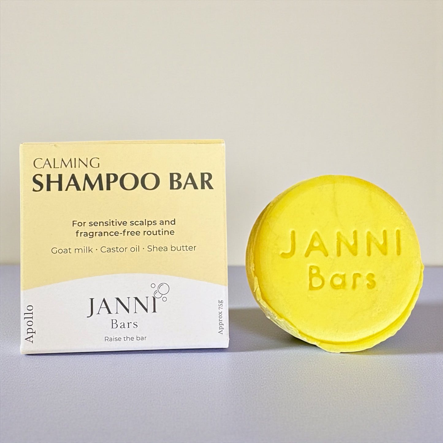 Calming Shampoo Bar for Sensitive Scalp