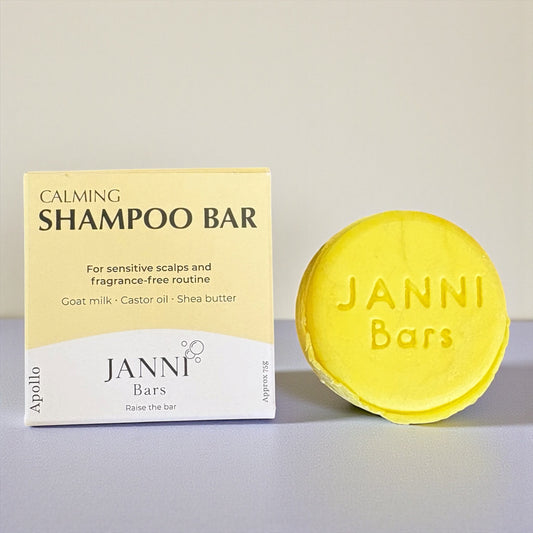 Calming Shampoo Bar for Sensitive Scalp